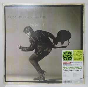 ROCK CD/未開封/でかジャケCD/国内/ライナー付き美品/Bryan Adams - Cuts Like A Knife/Ｂ-13048