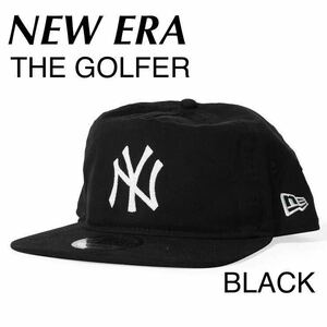 NEW ERA × URBAN OUTFITTERS THE GOLFER 9902 New York Yankees ニューエラ ニューヨーク・ヤンキース スナップバック キャップ ブラック