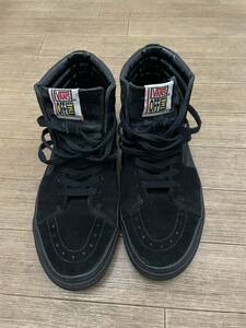 ★ VANS （バンズ） スケートハイ ブラック メンズ　スニーカー US10 28cm ハイカット★