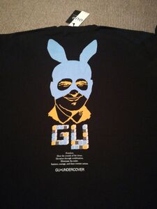 新品未着用アンダーカバーバニーTシャツ黒ＸＬサイズ