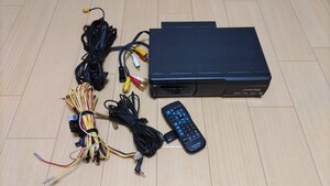 アルパイン DHA-S690 6連 DVDチェンジャー 実働車外し CD 社外オーディオ ALPINE 電源.リモコン.VTRコード付