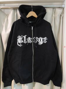 X-LARGE エクストララージ XLARGE PATCHED LOGO ZIP UP HOODIE SWEATSHIRT パーカ フーディー ブラック Lサイズ 2024 最新人気品