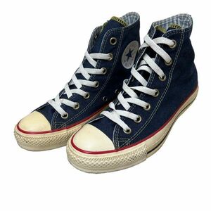 AL942 CONVERSE コンバースオールスター レディース ハイカットスニーカー 人気 US5 24cm ネイビー キャンバス