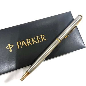 PARKER/パーカー ボールペン ゴールド＆シルバーカラー ツイスト 筆記確認済み 筆記用具