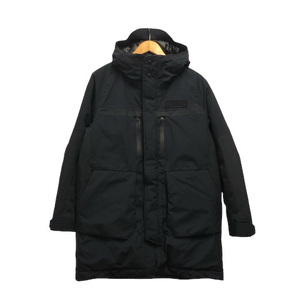 ホワイトマウンテニアリング コート ダウンコート BK1673204 GORE-TEX NYLON ナイロン 無地 長袖 1 黒 ブラック 紺 ネイビー メンズ