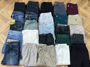 ★１円スタート★売り切り★レディース ボトムス 55着 パンツ 古着卸 アメリカ古着 MIX デニム ショートパンツ USA古着卸 