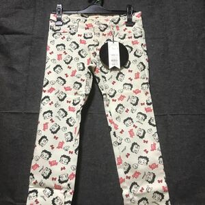 新品訳あり jouetie×Betty Boop ストレッチパンツ M 定価8925円 す