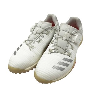 ADIDAS GOLF アディダスゴルフ EE9345 コードカオス ゴルフシューズ BOA ホワイト系 24 [240101362081] ゴルフウェア レディース