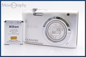 ★良品★ ニコン Nikon COOLPIX A100 5x バッテリー付属 同梱可 #yk357