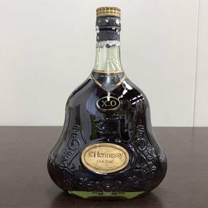 S33857(072)-431/KH10000 酒 Hennessy X.O COGNAC ヘネシー コニャック ブランデー グリーンボトル 金キャップ 700ml