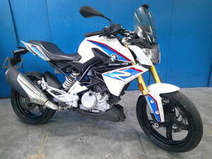 BMW G310R 白/青 車検予備検対応車 半額配送キャンペーン エンジン始動動画 期間限定車体本体価格 現状渡し諸経費０円 激安 横浜 P-Yard