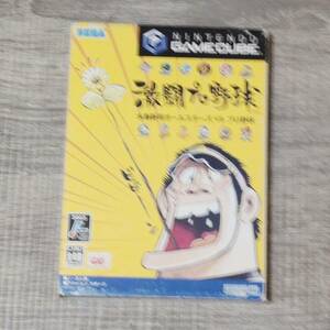 【NGC】 激闘プロ野球 水島新司オールスターズ VS プロ野球 ニンテンドー ゲームキューブ RPG 任天堂 レア ゲームソフト スポーツ 漫画原作