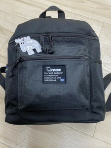  【MOZ モズ】リュック　ブラック バックパック《中古美品》