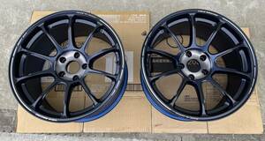 RAYS レイズ ボルクレーシング ZE40 TIME ATTACK III 3 18インチ 10.5J +14 PCD114.3 5穴 LM 2本 限定 絶版 軽量 鍛造 試し履きのみ