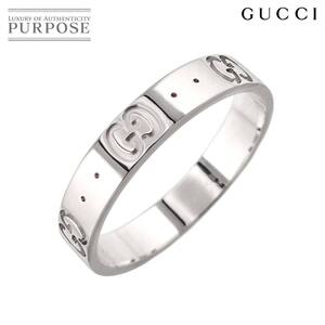 グッチ GUCCI アイコン #19 リング K18 WG ホワイトゴールド 750 指輪 Icon Ring 90255817