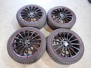 YS14141【送料無料225/45R18】W177 Aクラス W247 Bクラスなどに 中古スタッドレスセット ▼18×7.5J 112/5H ET44▼