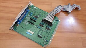 NEC PC-9801-87 1MBフロッピーディスクインターフェースボード FDD I/F Cバスボード ケーブル2種類欠品 動作未確認
