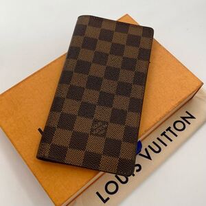 H1862【ほぼ極美品】LOUIS VUITTON ルイヴィトン ダミエ　ポルトバルールガルトクレディ 長財布 札入れ 財布　