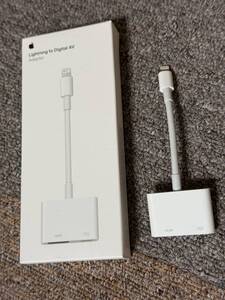 Apple純正 Lightning Digital AV Adapter（MD826AM/A）