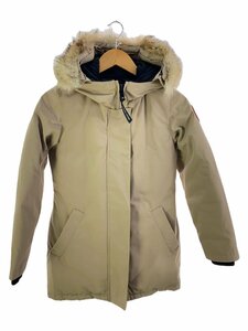 CANADA GOOSE◆ダウンジャケット/XS/ナイロン/BEG/無地/3037LA