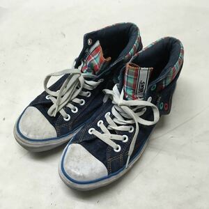 送料込み★VANS バンズ　ヴァンズ★ハイカットスニーカー デニムスニーカー★メンズシューズ★26.5㎝#51107s14