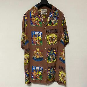 美品 ワコマリア サブライム レーヨン アロハ シャツ XL wacko maria sublime aloha shirt ハワイアン オープンカラー