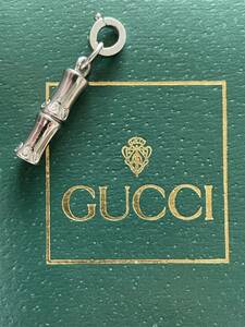 GUCCI バンブー チャーム キーホルダー ネックレス