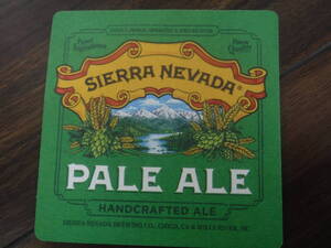 ◆◇◆新品U.S.限定シエラネヴァダ【Sierra Nevada Brewing Company】NO.1クラフトビール本物コースター限定品◆◇◆