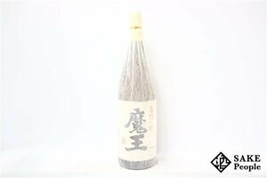 ★1円～ 魔王 名門の粋 1800ml 25度 2017.6.14 白玉醸造 鹿児島県 芋焼酎