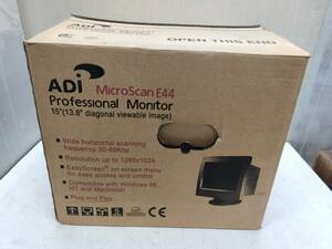 送料無料g27574 パソコンモニター monitor MicroScan E44 Professional Monitor 15インチ マイクロスキャン ADI MS-E44/15 ED570E アナログ