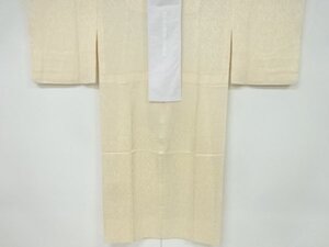 ys7265624; 草花模様織出し単衣長襦袢（刺繍衿付）【リサイクル】【着】