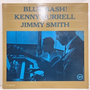 ●即決LP Kenny Burrell Jimmy Smith / Blue Bash v8533 j36451 米オリジナル、Mgm/Dg Mono ケニー・バレル