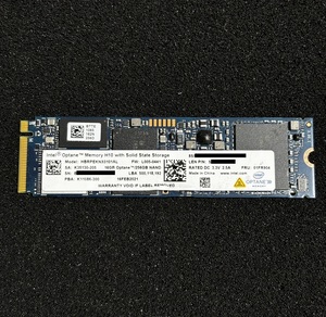 intel Optane Memory H10 16GB + 256GB NAND HBRPEKNX0101AL M.2 NVMe PCI-e 2280 ((使用時間2262時・1枚限定)) 