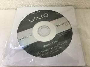 ●○E506 未開封 SONY VAIO Windows 8.1 Pro リカバリーディスク 4本セット○●