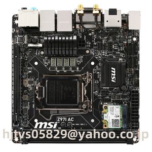 MSI Z97I AC マザーボード Intel Z97 LGA 1150 2×DDR3 DIMM Mini-ITX メモリ最16G対応 保証あり　