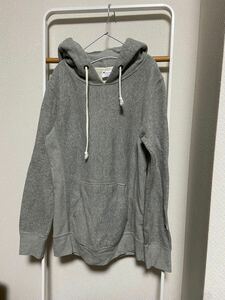 チャンピオン　Champion グレー　パーカー　フーディ　REVERSEWEAVE M