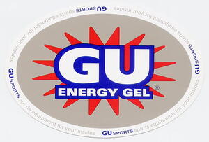 U.S.直輸 ステッカー GU ENERGY GEL large 90x133mm