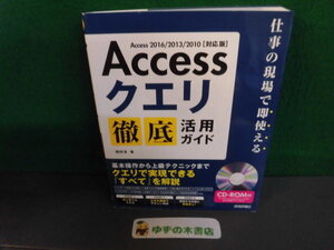 Access クエリ 徹底活用ガイド 仕事の現場で即使える　CD-ROM(未開封＝切り離しあり)付　朝井淳　2018年　技術評論社 am