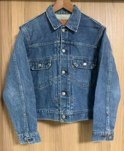 LEVI’S リーバイス 2nd セカンド Gジャン デニムジャケット 71507-XX セルビッジ 赤耳 復刻 36インチ