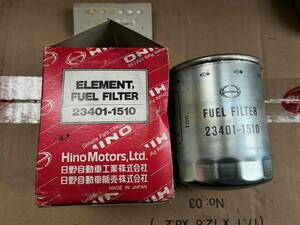 未使用品　日野純正部品　Hino　エレメント　フューエルエレメント　燃料フィルター　ELEMENT　FUEL　FILTER