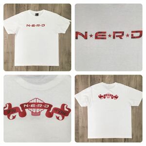 ★XL★ N.E.R.D × BAPE Tシャツ a bathing ape NERD pharrell camo THE NEPTUNES star trak エイプ ベイプ アベイシングエイプ NIGO 808