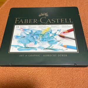 FABER-CASTELL ファーバーカステル 24色 色鉛筆 水彩色鉛筆 