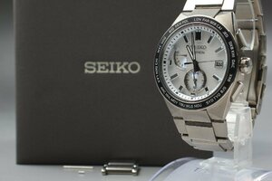 【美品・完動品】セイコー アストロン SEIKO ASTRON SBXY049 白文字盤 ネクスター メンズ