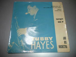 SALE!! Very RARE EP 美品★Tubby Hayes/And His Orchestra★英Tempo orig (EXA17)