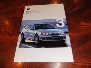 ★【BMW 3シリーズクーペ 328Ci】カタログ/1999年/美品