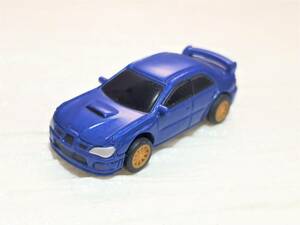 ★SUBARU IMPREZA スバル インプレッサ WRX STI 1/94【日本のスポーツカー コレクション ジョージア限定】ブルー 青 プルバック　ミニカー