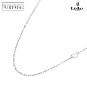 ダミアーニ DAMIANI チェーン ダイヤ ネックレス 50cm K18 WG ホワイトゴールド 750 Diamond Necklace 90258548