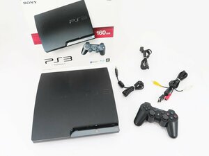 ♪○【SONY ソニー】PS3本体 160GB CECH-2500A チャコールブラック