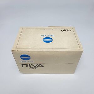 ●MINOLTA フィルムカメラ●RIVA GT ミノルタ 中古品 Used 動作一部確認 箱アリ 訳あり品 カメラ光学機器シリーズ k-38390