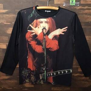 ヒデ　HIDE ロングTシャツ　長袖　L サイズ　管9992 エックスジャパン　ロックバンド